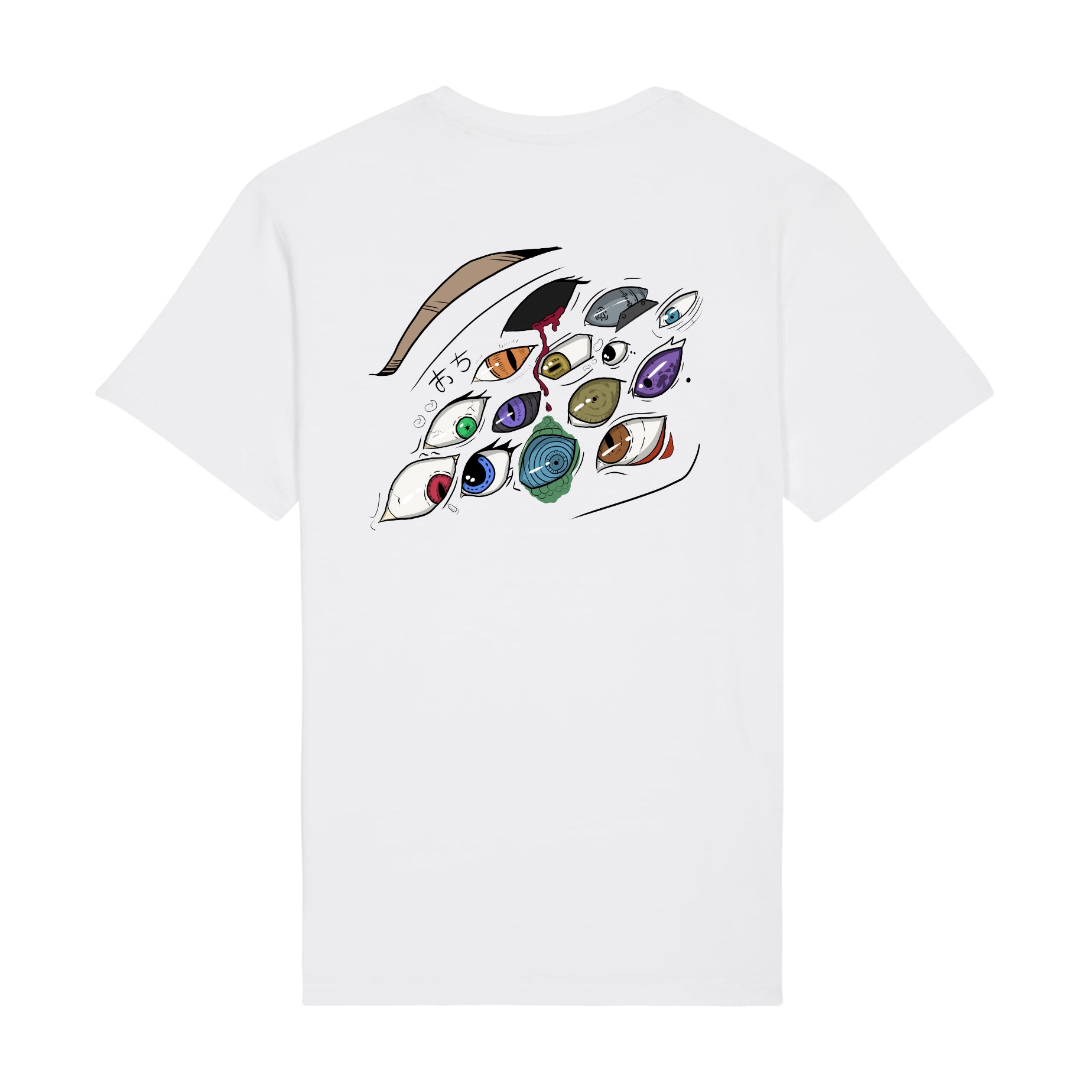 Дизайнерска аниме тениска.Очи