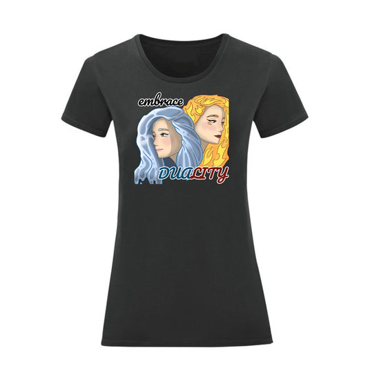 Дизайнерска аниме тениска, огън вода момичета