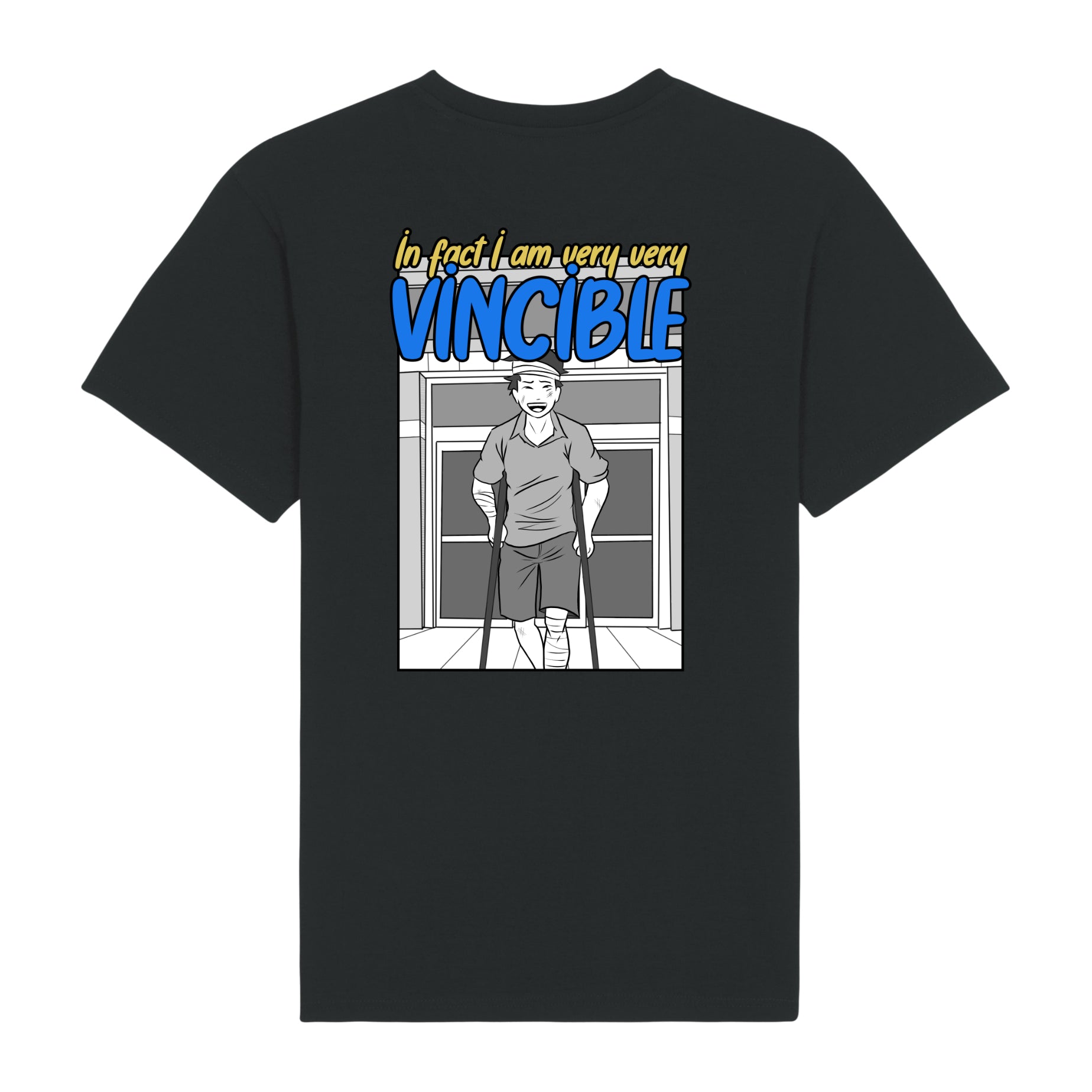 Дизайнерска аниме тениска. Ининвинсибъл