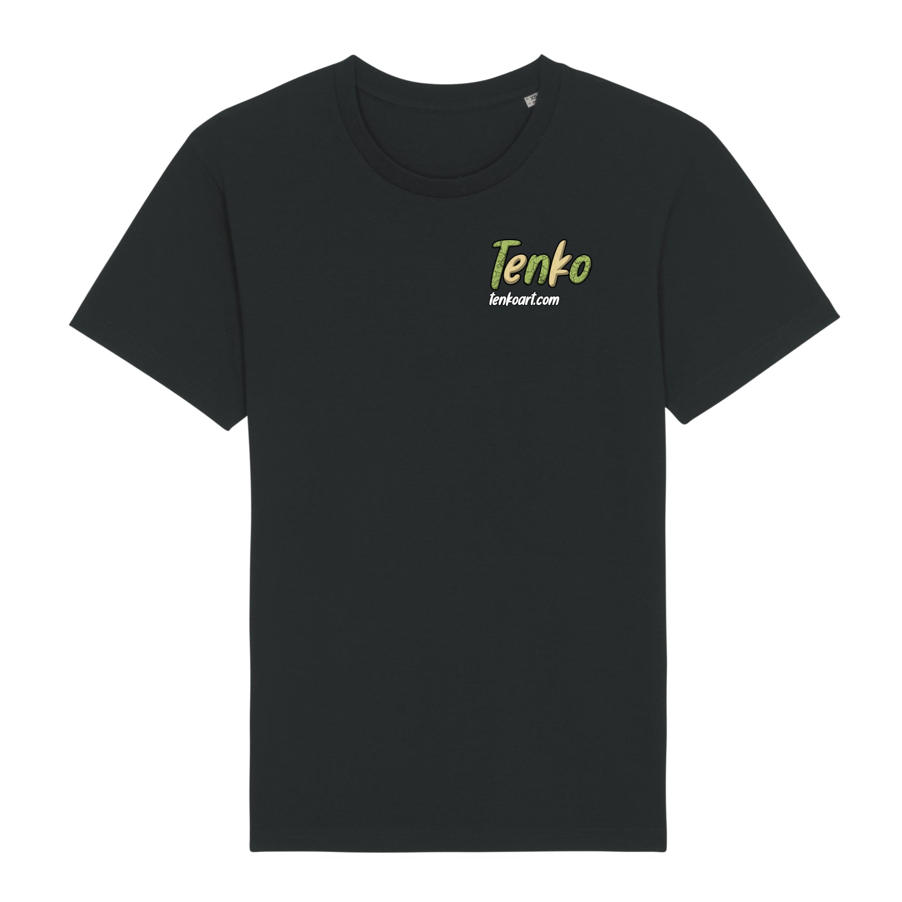 Тенко арт тениска, маска листа