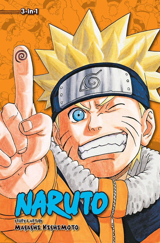 Manga: Naruto 3-in-1 edition Volume 8 (22-23-24)