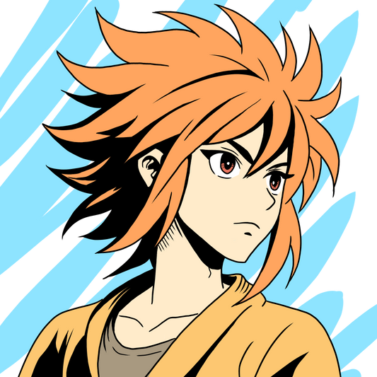 Unique anime portrait from a photo – a digital painting as an ideal gift