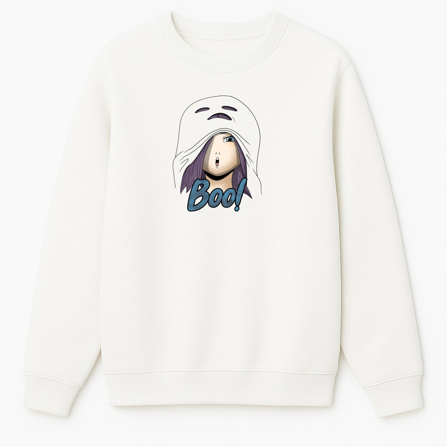 Блуза Boo! – Anime Стил за Любители на Анимето - Оригинален Дизайн