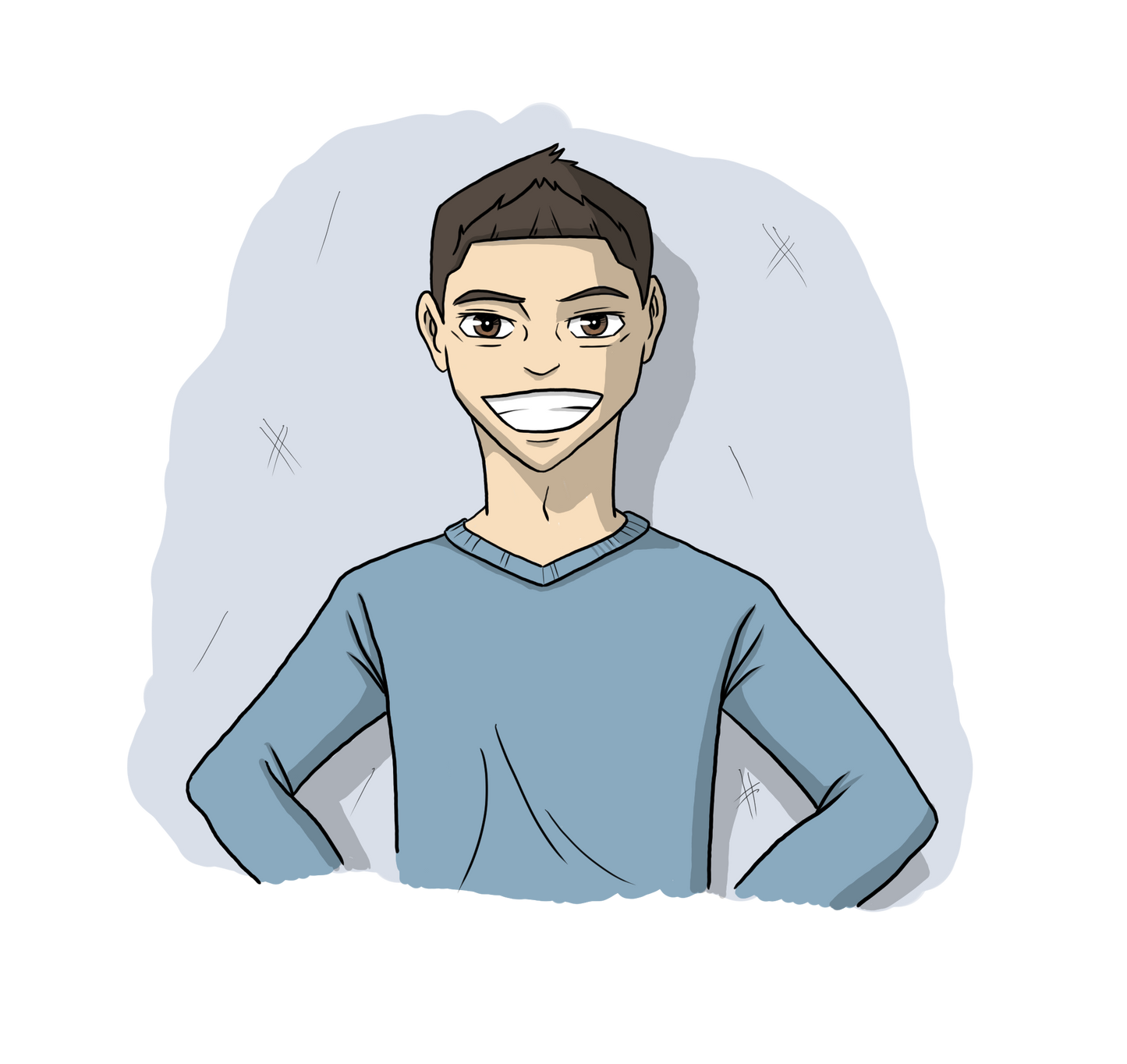 Unique Anime Caricature - Personalized Character Illustration as a Gift for You or a Loved One - Digital