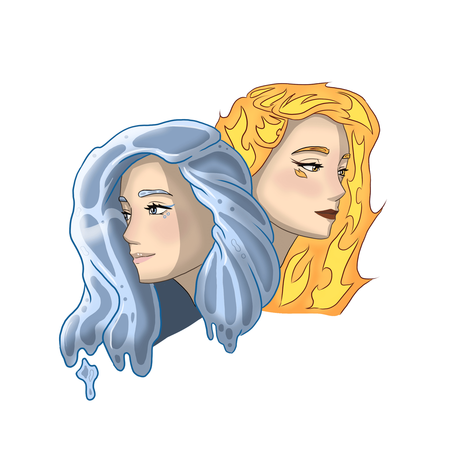 Unique Anime Caricature - Personalized Character Illustration as a Gift for You or a Loved One - Digital